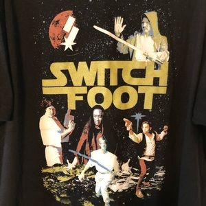 Switch foot Tshirt unisex SZ L